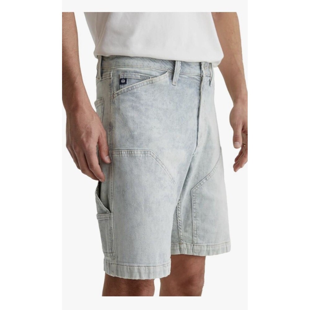AG Men's Light Wash Denim Work Shorts